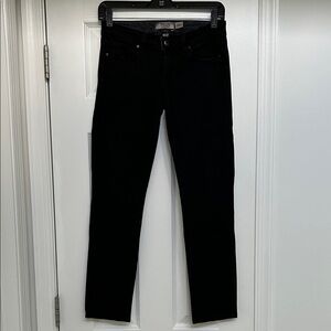 PAIGE Women's Classic Black Skinny Jeans